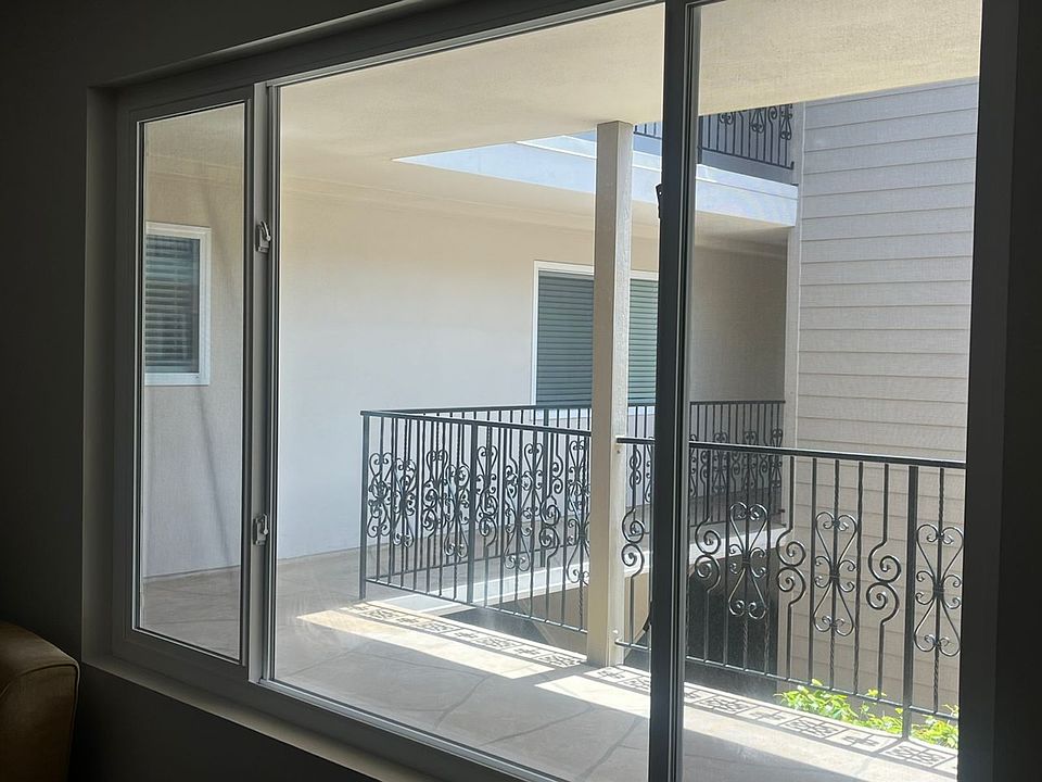 View out living room window