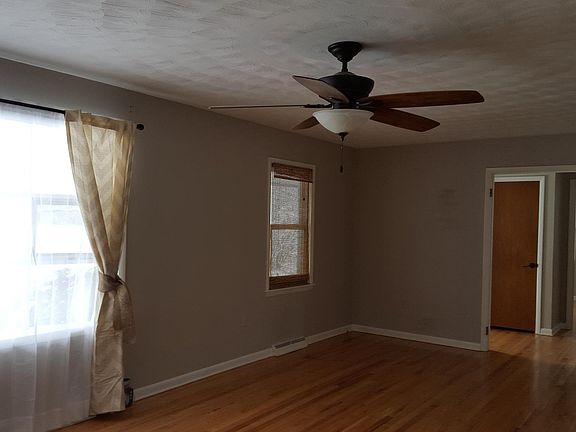 Living room and entry way