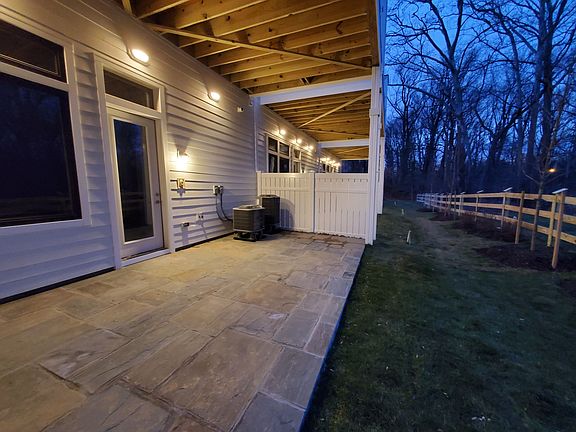 Covered Slate Patio