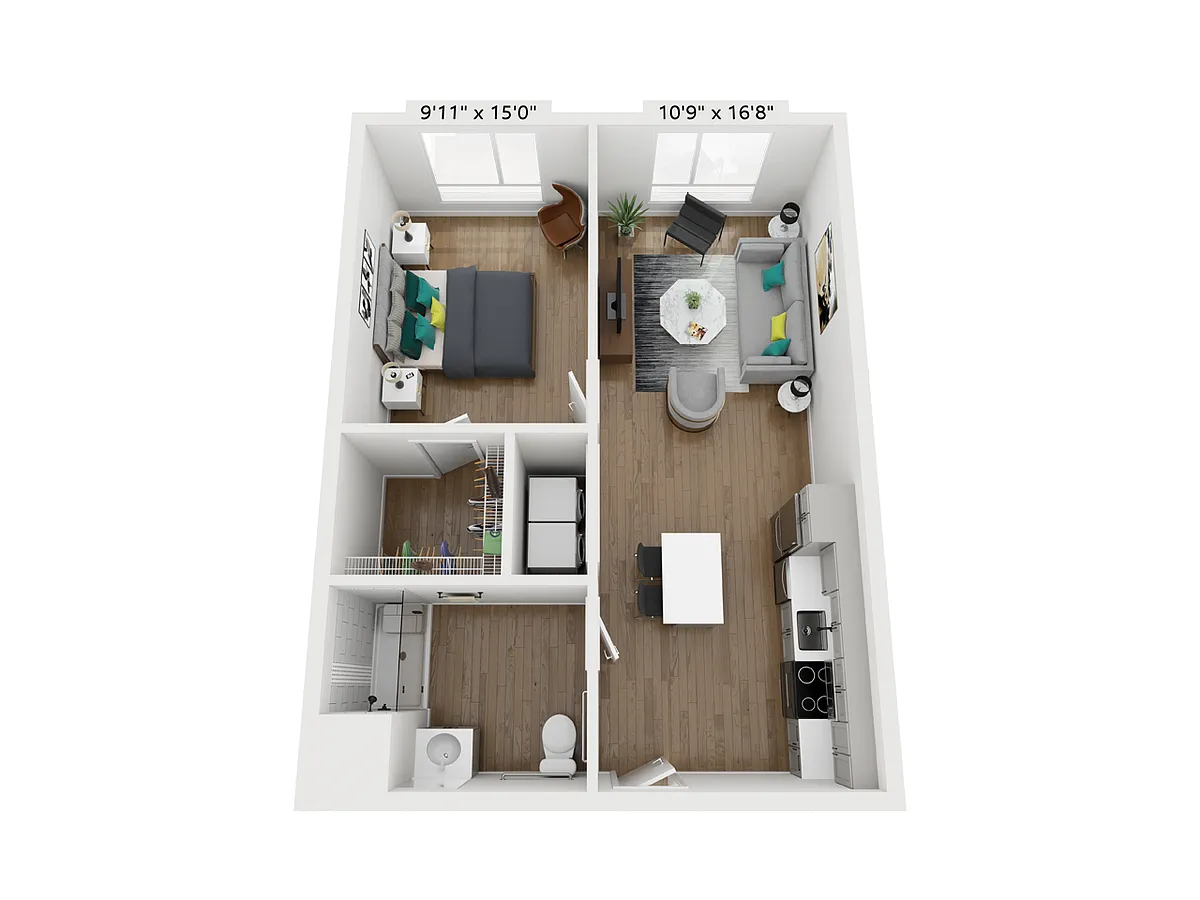 Floor plan S1BA-6