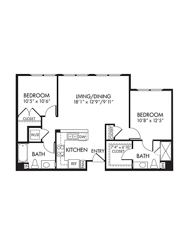 Floor plan Milan