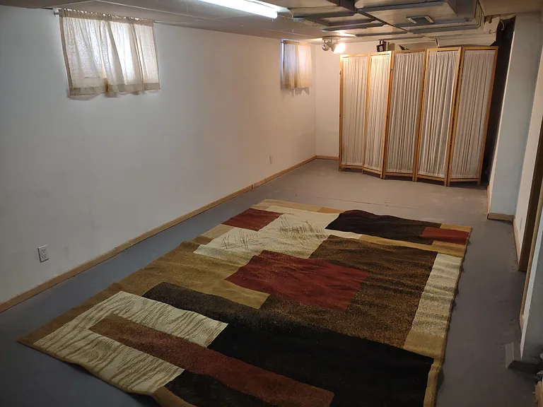 Basement rec room