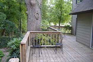 Beautiful back deck