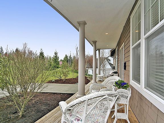 Covered front porch