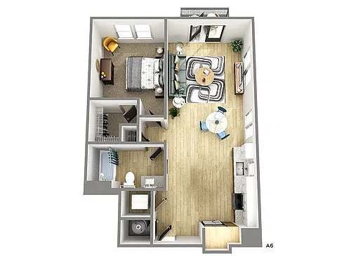 Floor plan Hickory