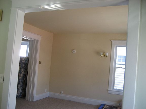 Freshly painted walls