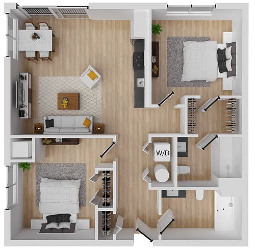 Floor plan Moxie 2