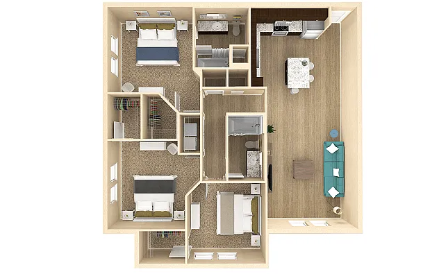 Floor plan Retreat