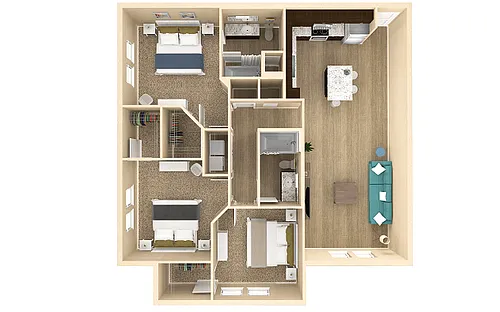 Floor plan Retreat