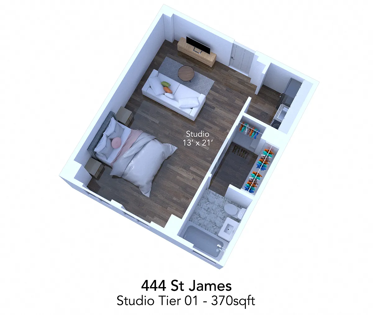 Floor plan Studio (01 & 02)