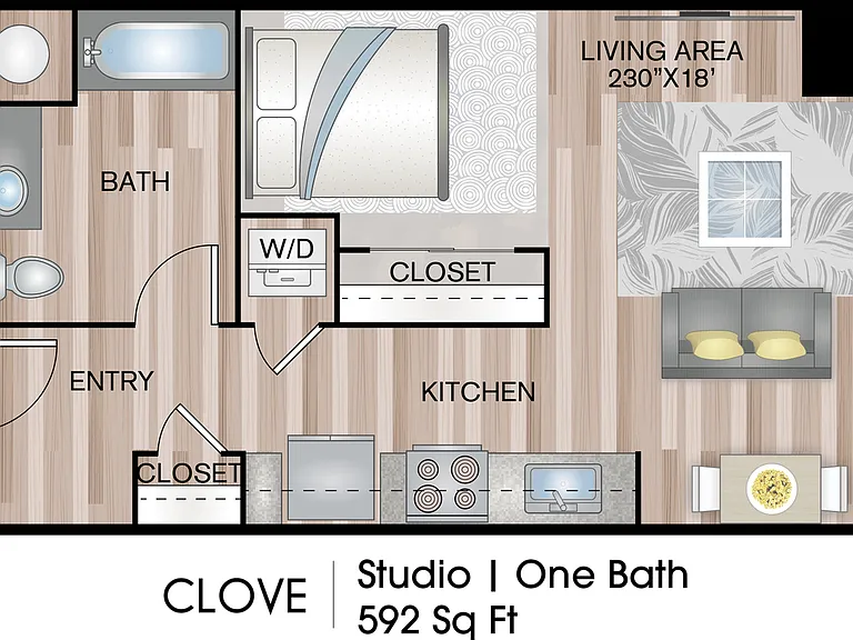 592 Square Feet 592 Square Feet