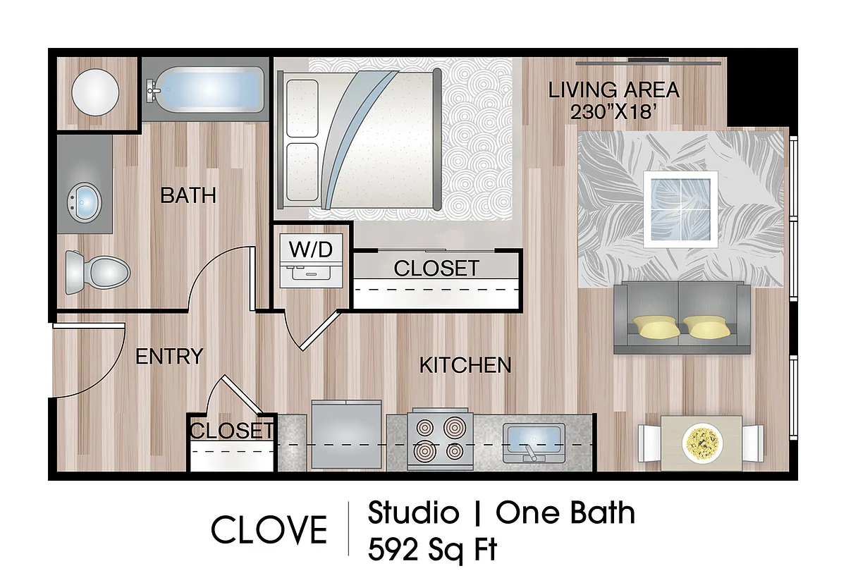 Floor plan Clove