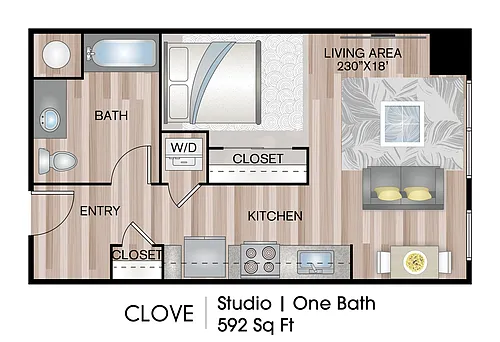 Floor plan Clove