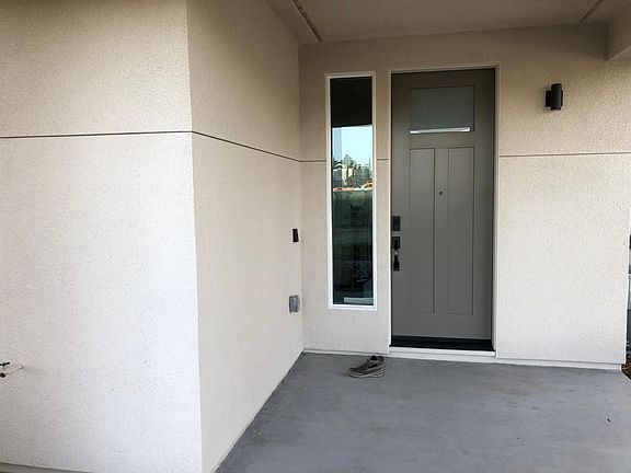 Entrance to the house with a porch