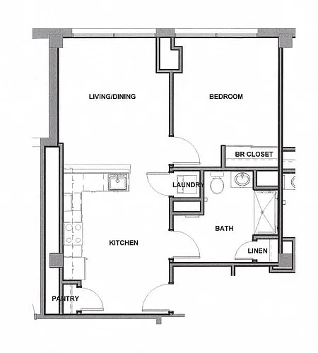 Floor plan 1G