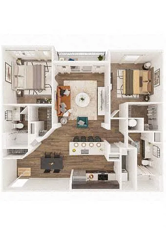 Floor plan B7-1