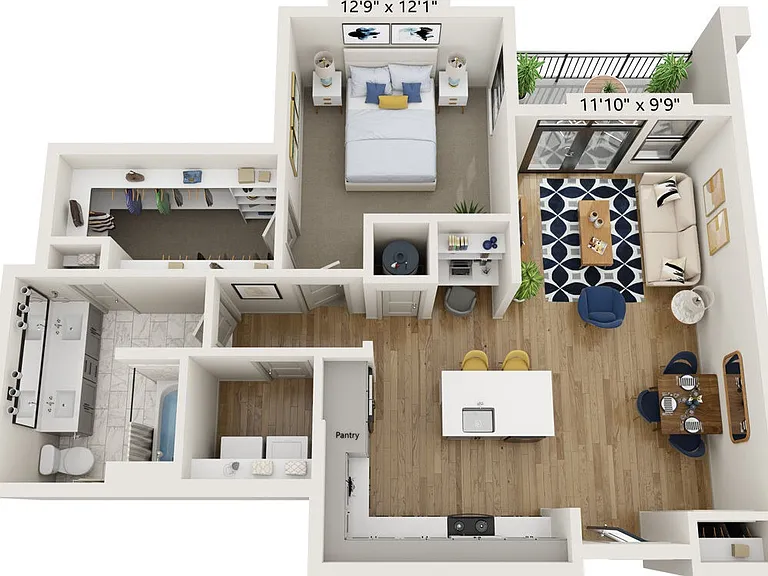 A4 floor plan The Waterview