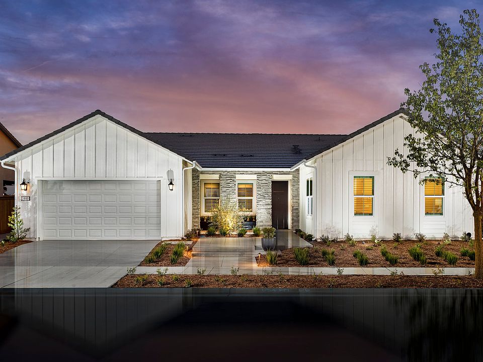 The Makenna model home with Modern Farmhouse architecture