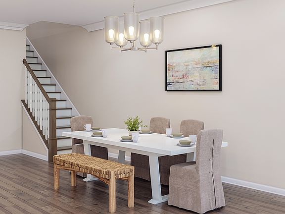 Forest Lake Townes Plan 3 Dining Room