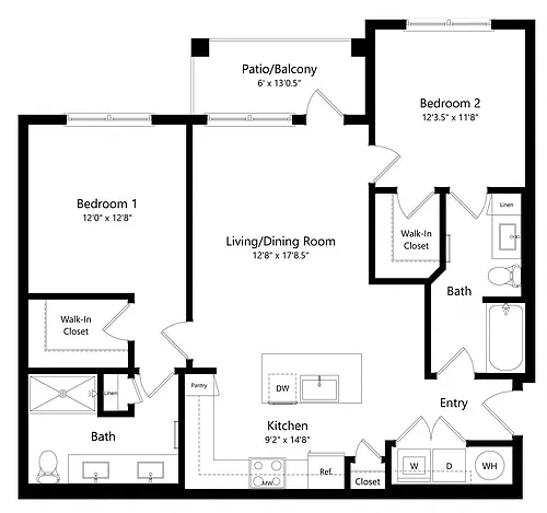 Floor plan LENNON B1