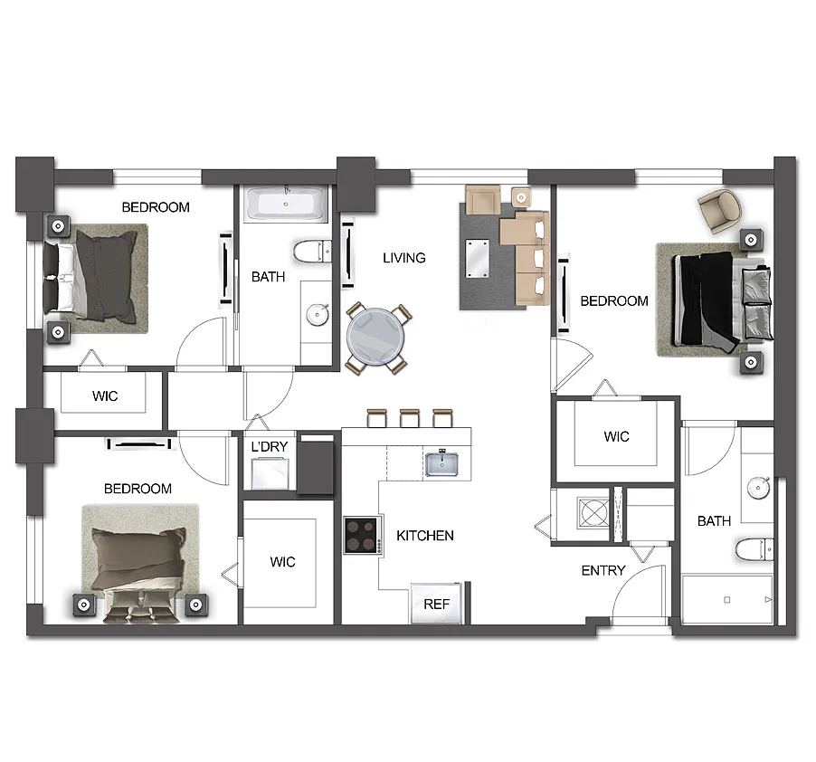 Floor plan C2