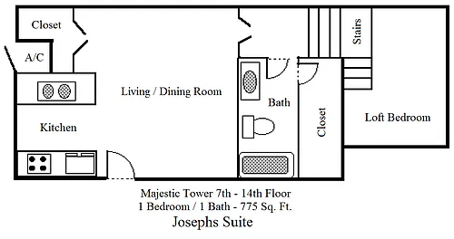 Floor plan Josephs