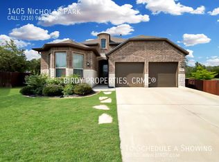 1405 Nicholas Park, Bulverde, TX 78163