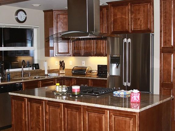 Granite kitchen with S/S