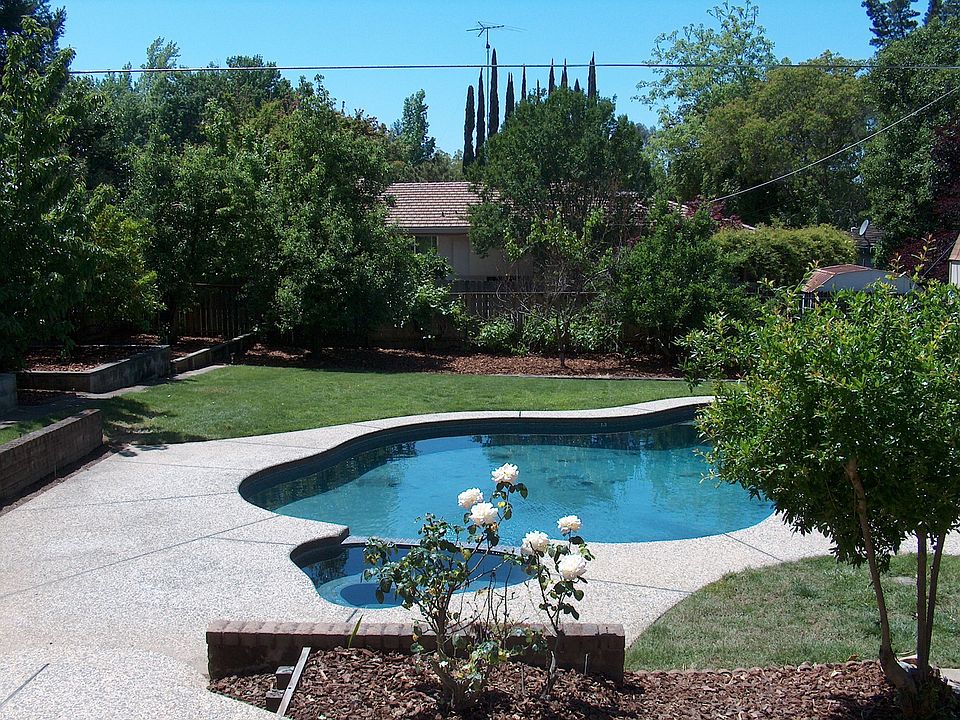 Backyard pool