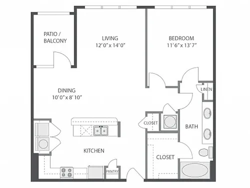 Floor plan A4b
