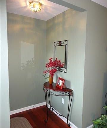area at front door