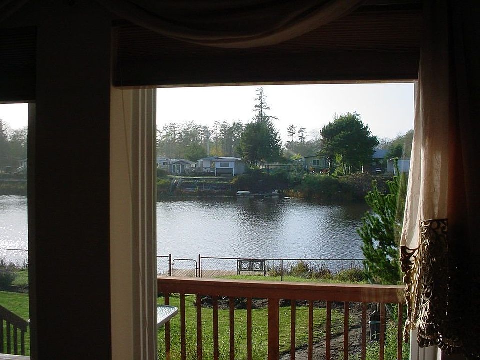 View of lake from inside
