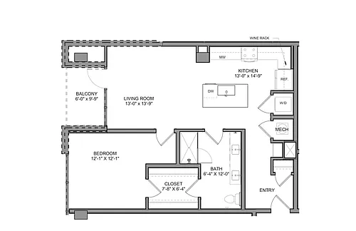 Floor plan A8