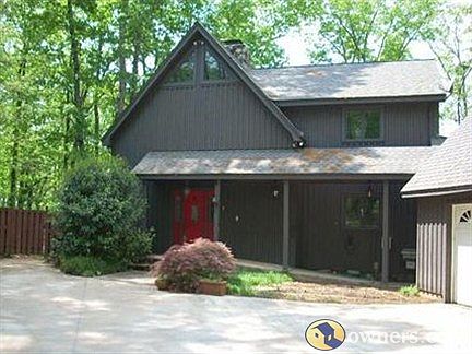 View of the house from the drive.