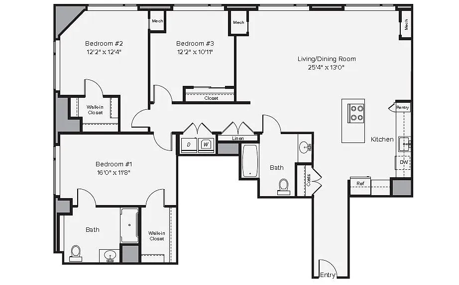 Floor plan C1-2