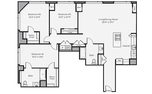 Floor plan C1-2