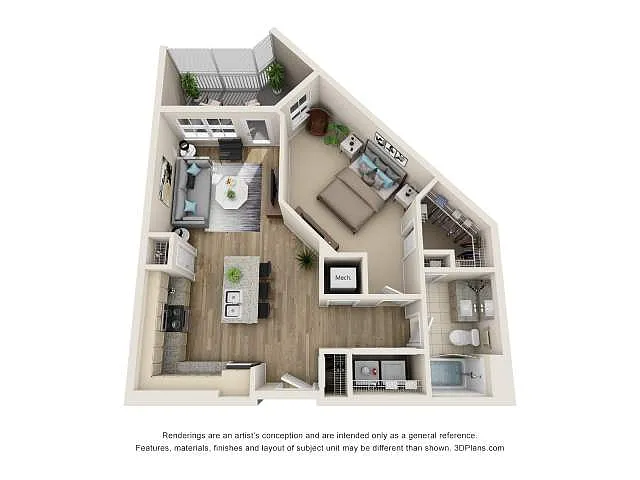 Floor plan Glacier