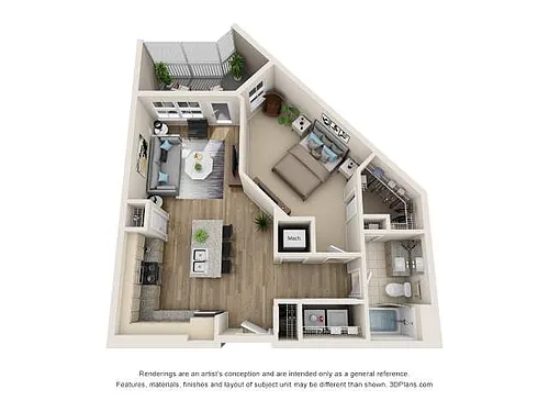 Floor plan Glacier