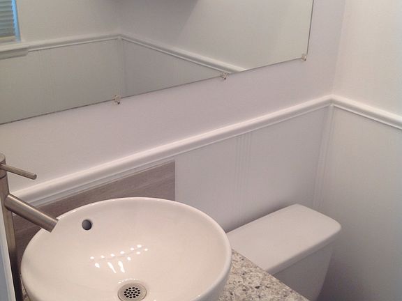 Master bath - vessel sink