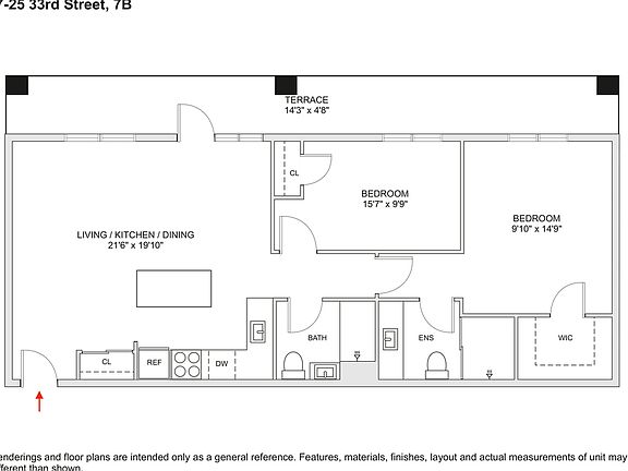 2nd image of 37-25 33rd St #7B