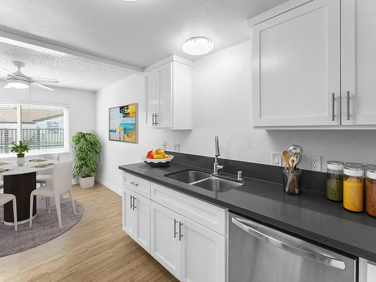 Corian counter tops and Shaffer cabinetry.