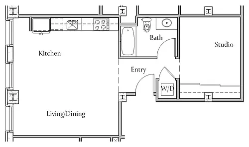 Floor plan Studio - I