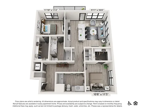 Floor plan B3