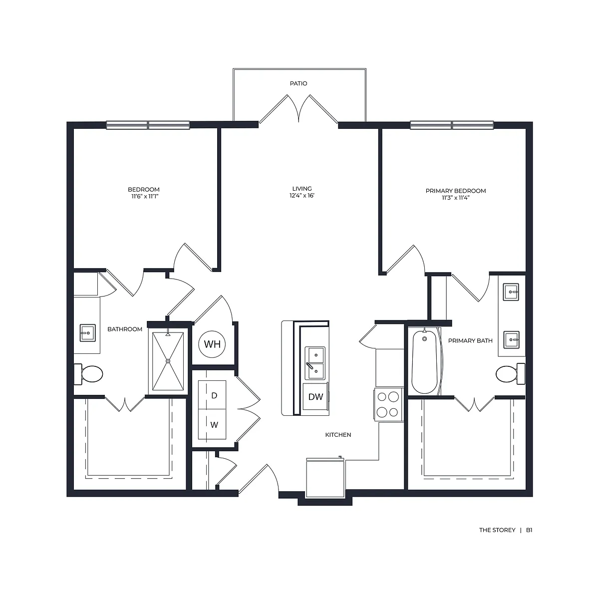 Floor plan B13