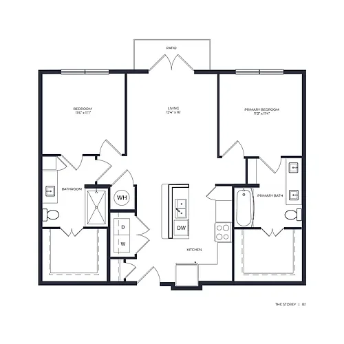 Floor plan B13