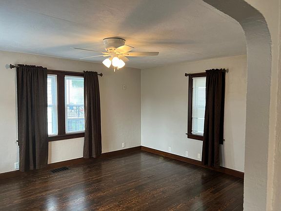 Living area with large windows for natural light!