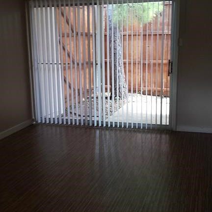 Large Living/Dining Area. New Bamboo floors throughout