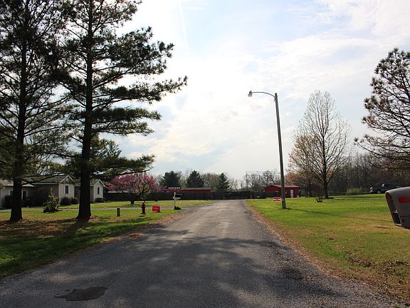 Facing west on Indian Dr.