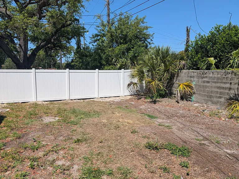 Fenced Backyard