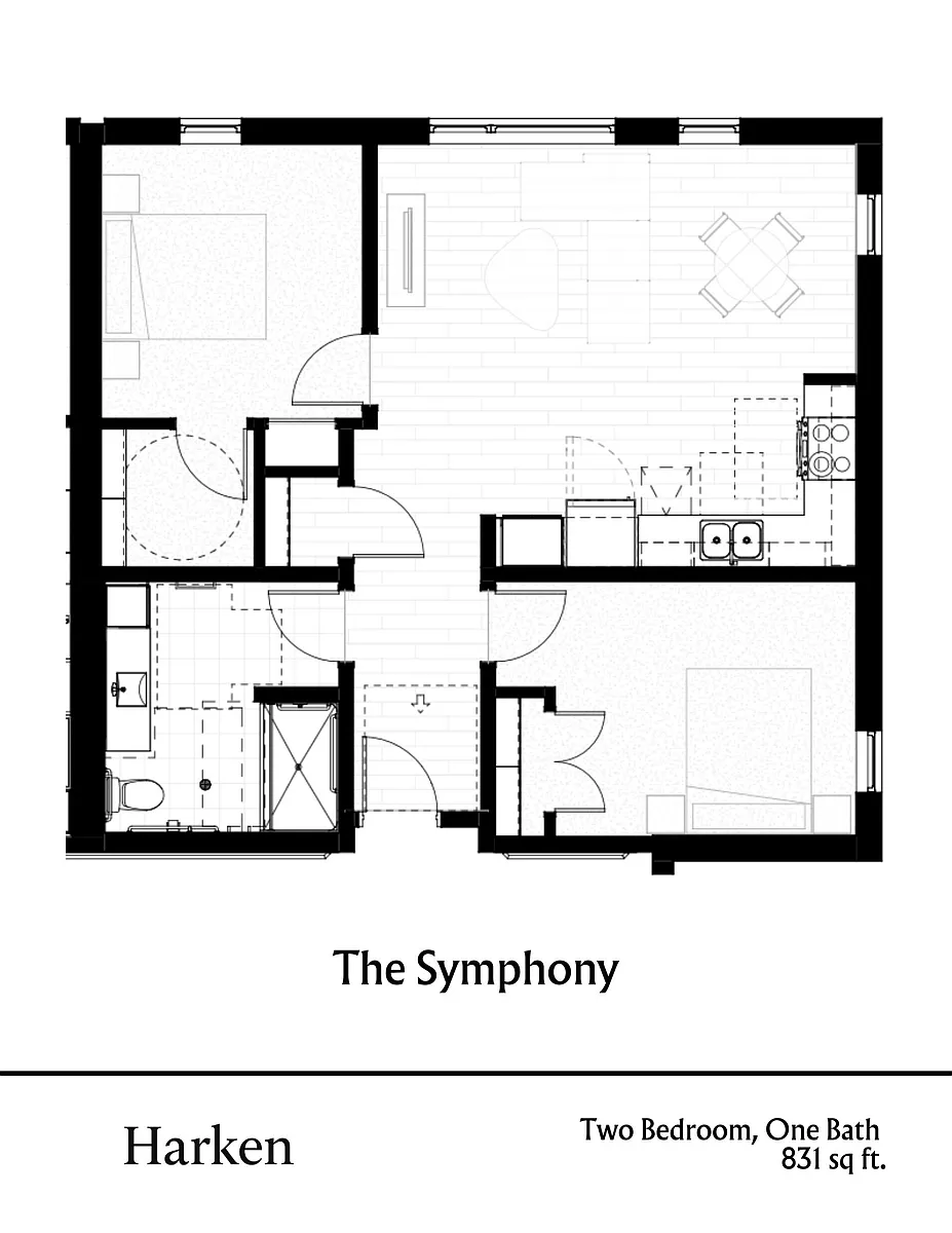 Floor plan The Symphony